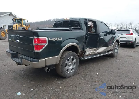 2012 Ford F-150 Lariat from USA, damaged, VIN 1FTFW1ET8CFC91415